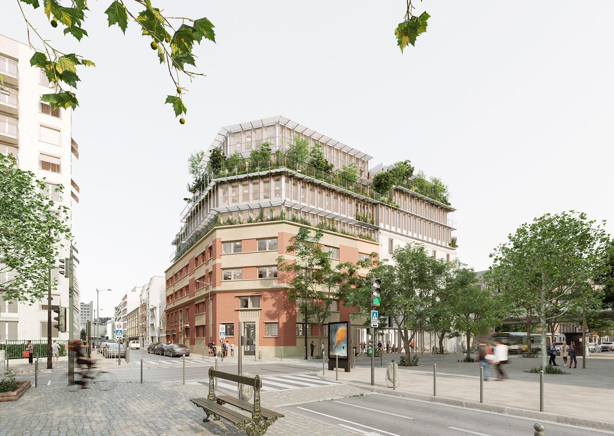 Immeuble rue Bizot